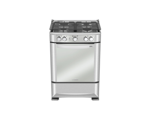 Estufa Mabe Gas Natural Inoxidable 60 cm - EMC6050NFX0