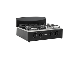 Estufa De Mesa Avellana T Gas Natural Negra 52 cm