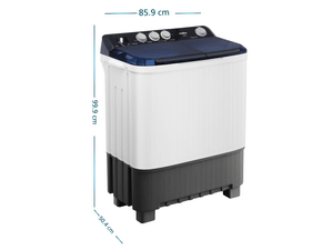 Lavadora Mabe Dos Tinas Semiautomática Blanca 16 Kg - LMD6124HBAB0