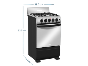 Estufa Mabe de Piso a Gas 52 cm Inox - EMC5150SNX1