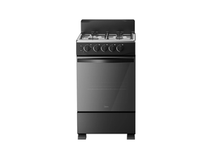 Estufa Midea Avanti 20" Copete InoxChef Negra - MGS20FS1BFAWB-CO