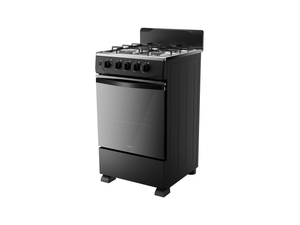 Estufa Midea Avanti 20" Copete InoxChef Negra - MGS20FS1BFAWB-CO