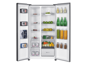 Nevecón Mabe Side by Side No Frost 631 Litros Black Glass - MSL631LKLNG0