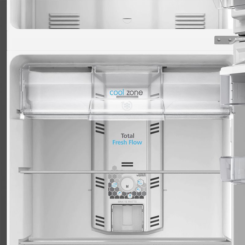 G_Mabe_Refrigerador_415Lts_Inox_RMP415YCU_Cool_Zone