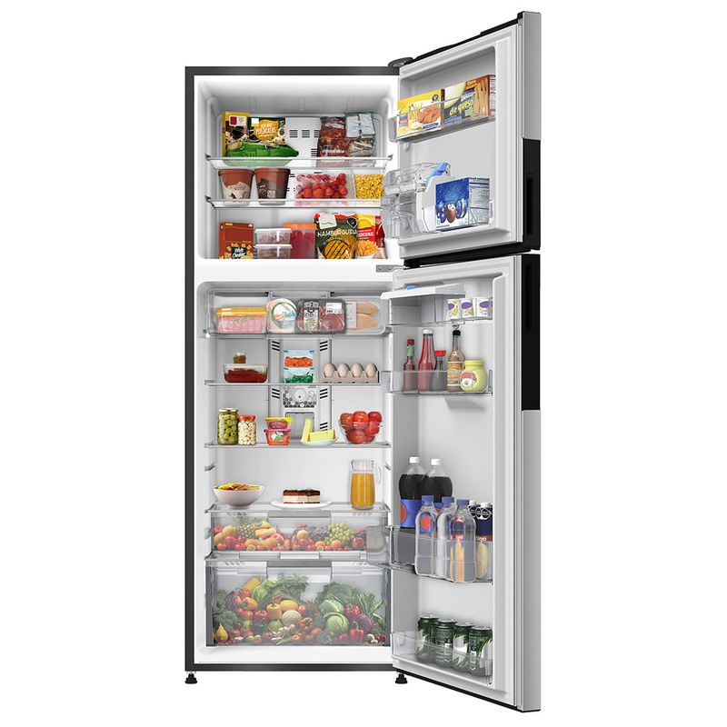 D_Mabe_Refrigerador_470Lts_Inox_RMP470YCU_Frontal_Con_Props