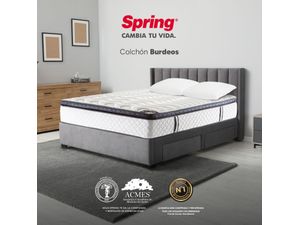 Colchón Spring L19 Burdeos
