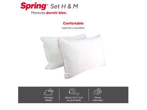 Almohada Spring Combo Hombre y Mujer